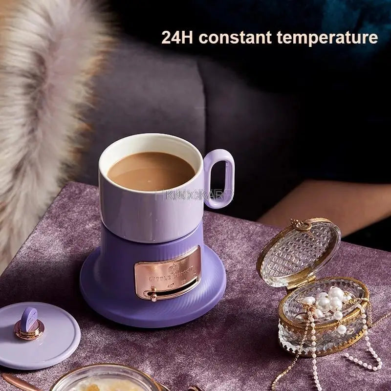 Perfectly Warm: Electric Cup Warmer for Coffee, Milk, and Tea