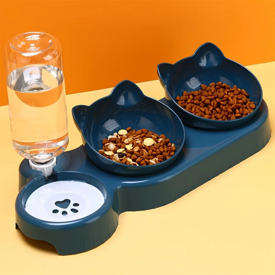 3-in-1 Pet Bowl Set