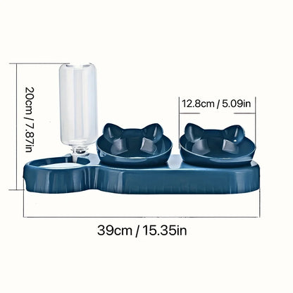 3-in-1 Pet Bowl Set