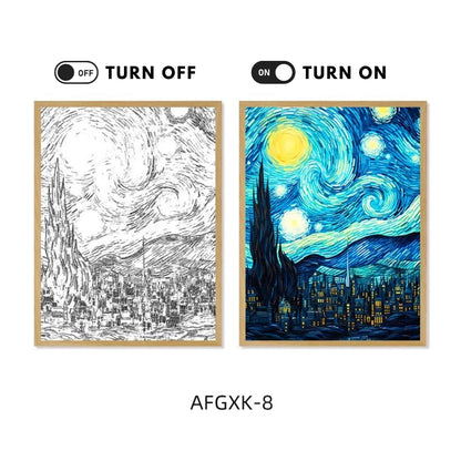 Van Gogh Anime LED Night Light: Art Meets Technology