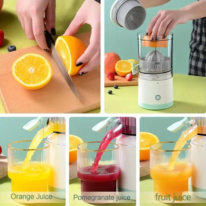 Squeeze Freshness Anywhere: USB Rechargeable Citrus Juicer