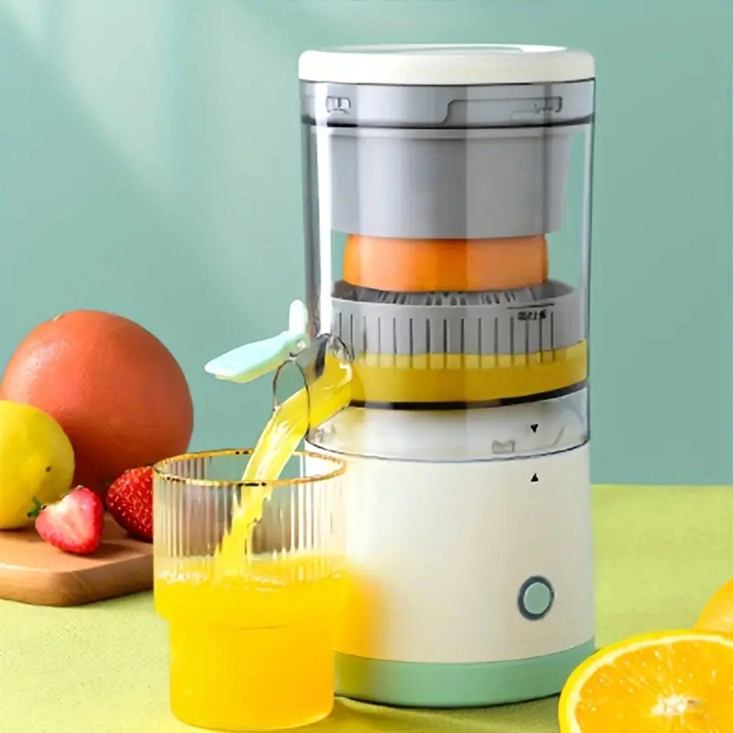 Squeeze Freshness Anywhere: USB Rechargeable Citrus Juicer