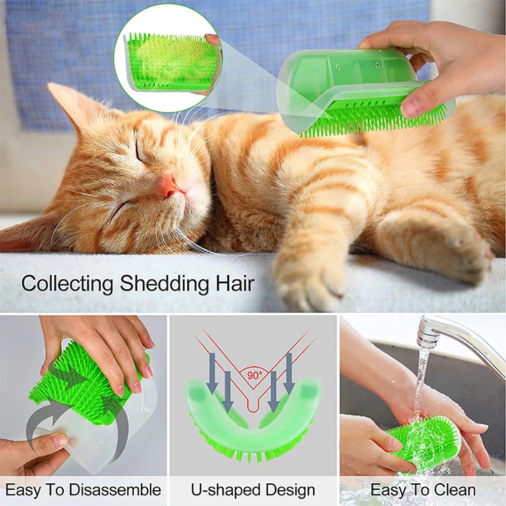 Zen Felino: The Purr-fect Massage Groomer