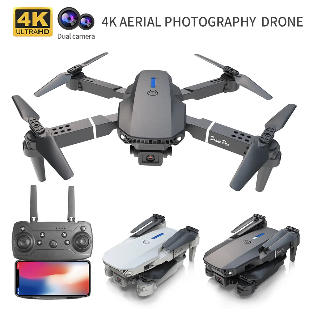 Mini drone E88 4K