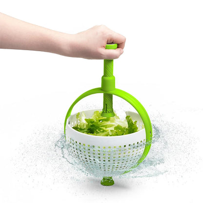 LMETJMA Salad Spinner: Effortless and Eco-Friendly Way to Wash Your Greens