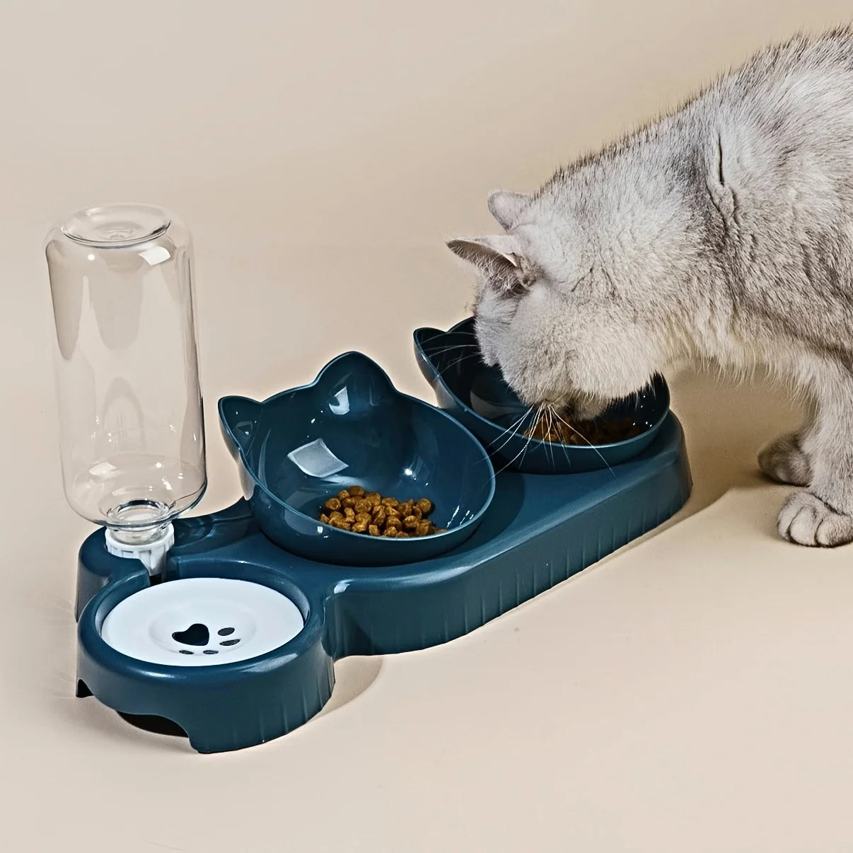 3-in-1 Pet Bowl Set