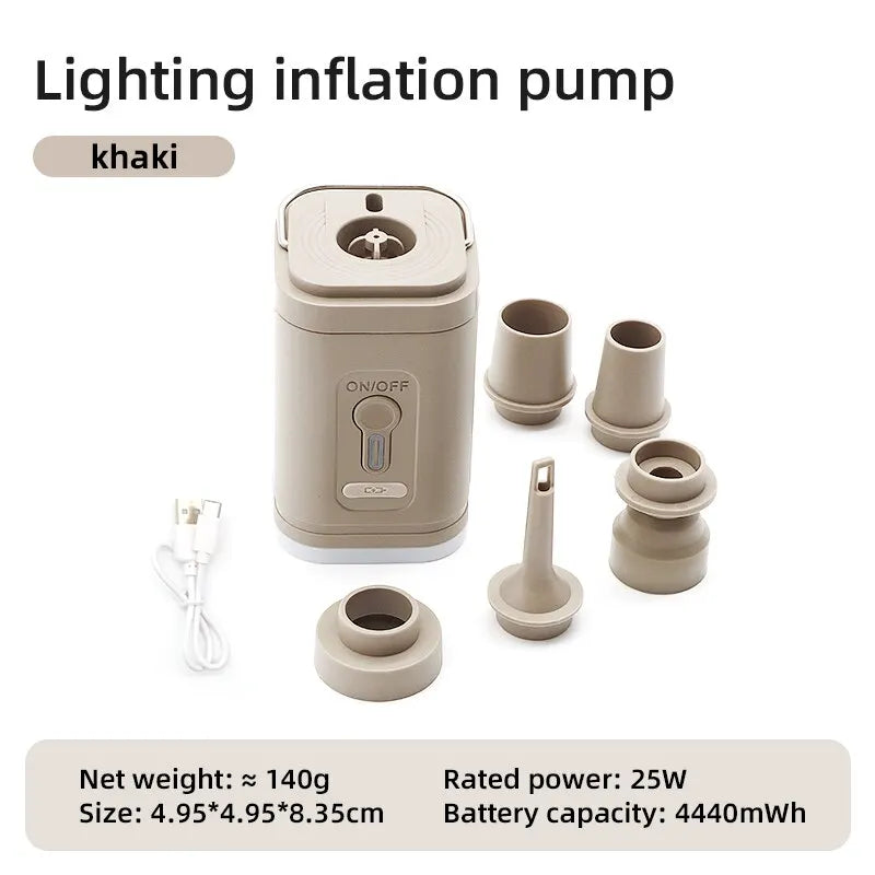 Electric Air Pump: Portable Wireless Inflator/Deflator for All Your Inflatable Needs