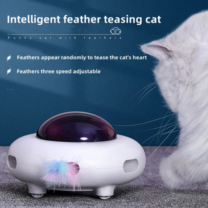 Smart UFO Cat Teaser: The Ultimate Interactive Playmate for Your Feline Friend