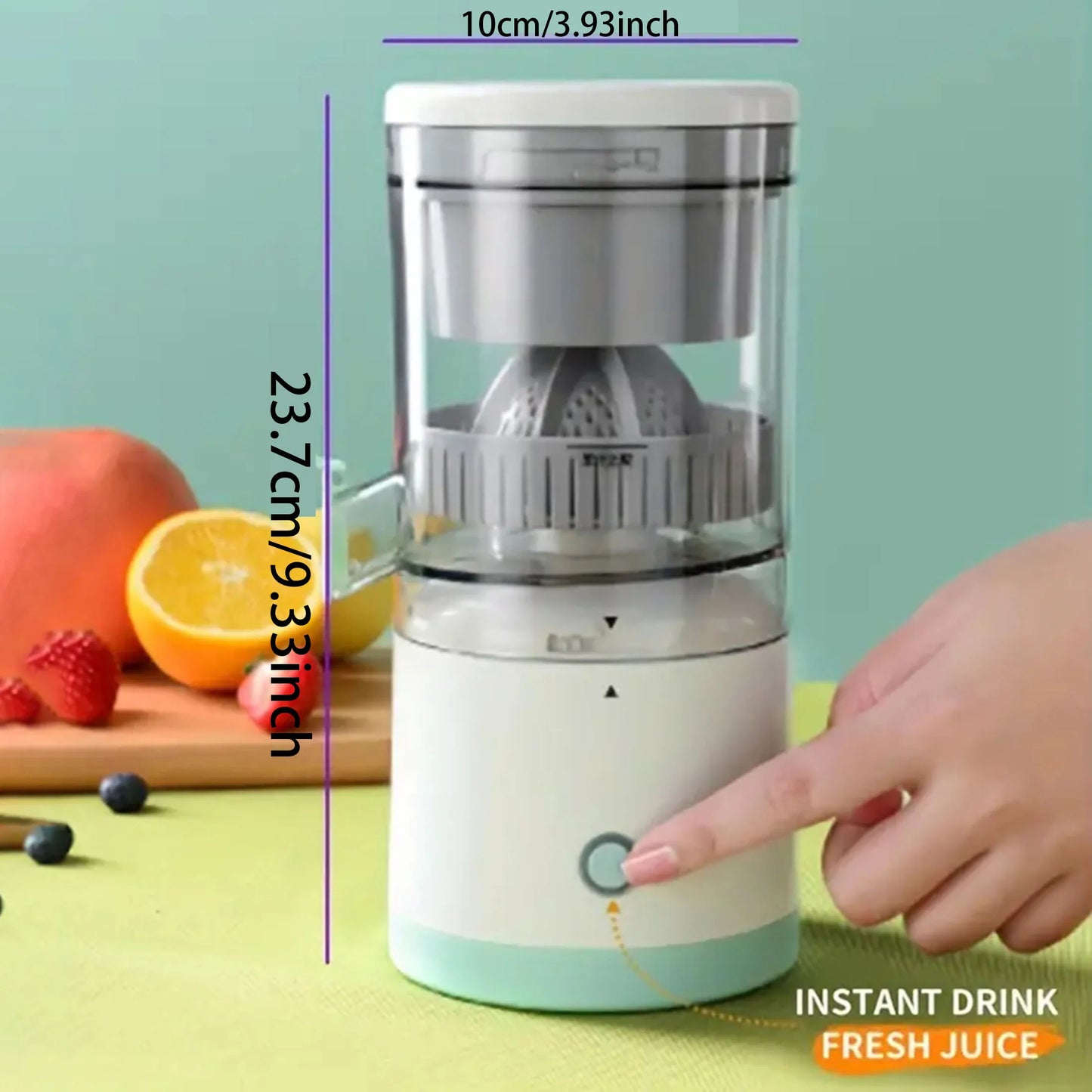 Squeeze Freshness Anywhere: USB Rechargeable Citrus Juicer