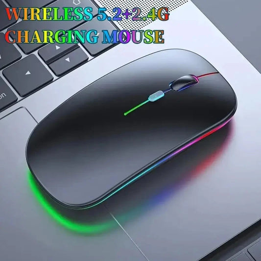 RGB Wireless Gaming Mouse: Enhanced Performance with Silent Backlit Design