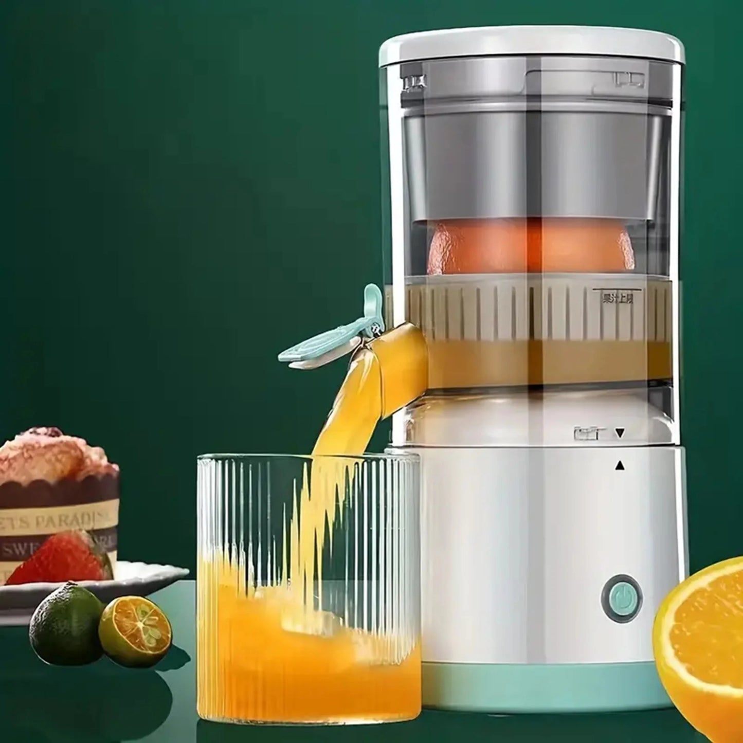 Squeeze Freshness Anywhere: USB Rechargeable Citrus Juicer