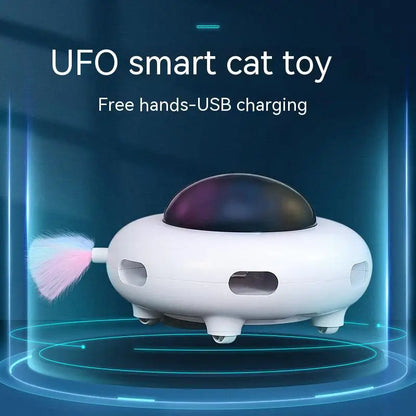 Smart UFO Cat Teaser: The Ultimate Interactive Playmate for Your Feline Friend