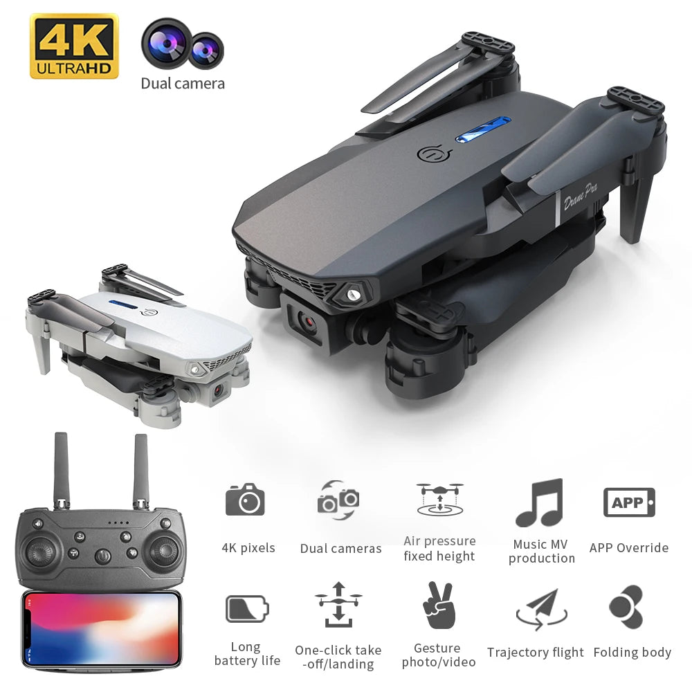 Mini drone E88 4K