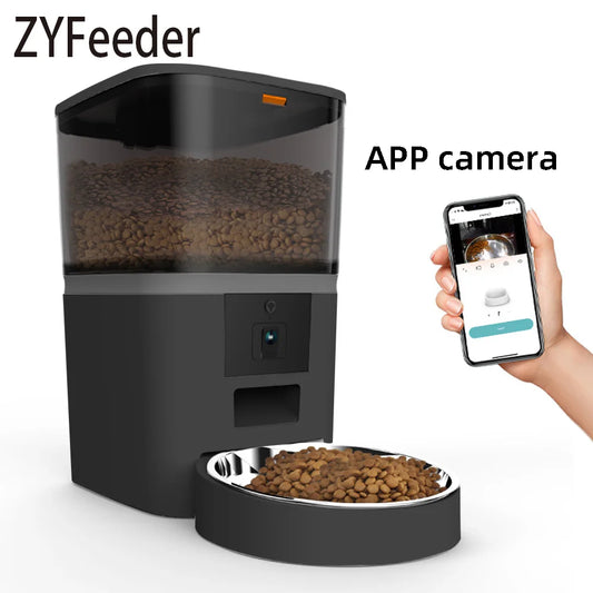 Smart Pet Feeder with Camera: Effortless Feeding, Ultimate Care